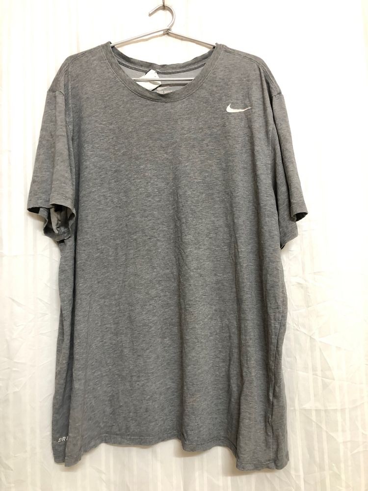 Nike Cotton Grey T Shirt