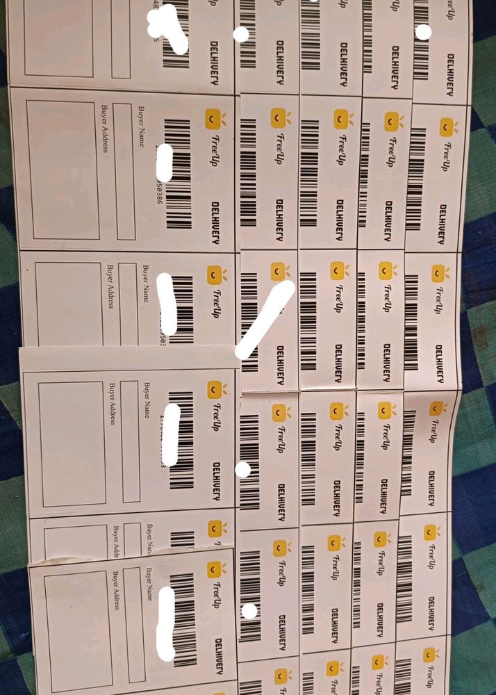 Shipping Lable Pack Of 6