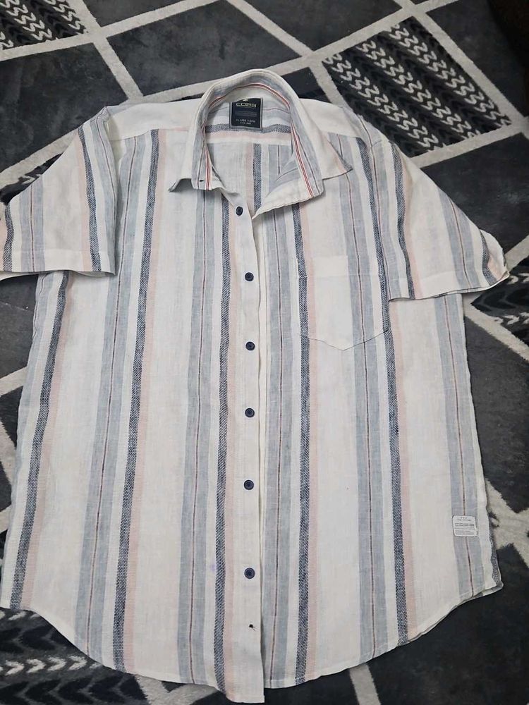 Brand Cobb cotton linen Shirt