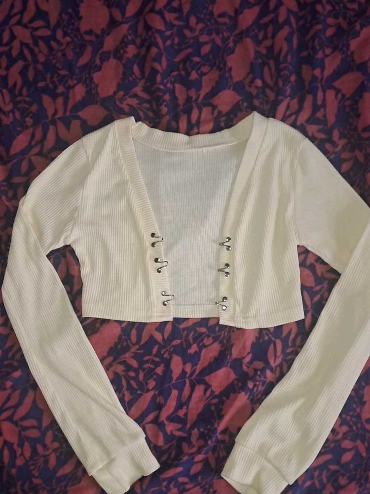 Cute Cropped Cardigan