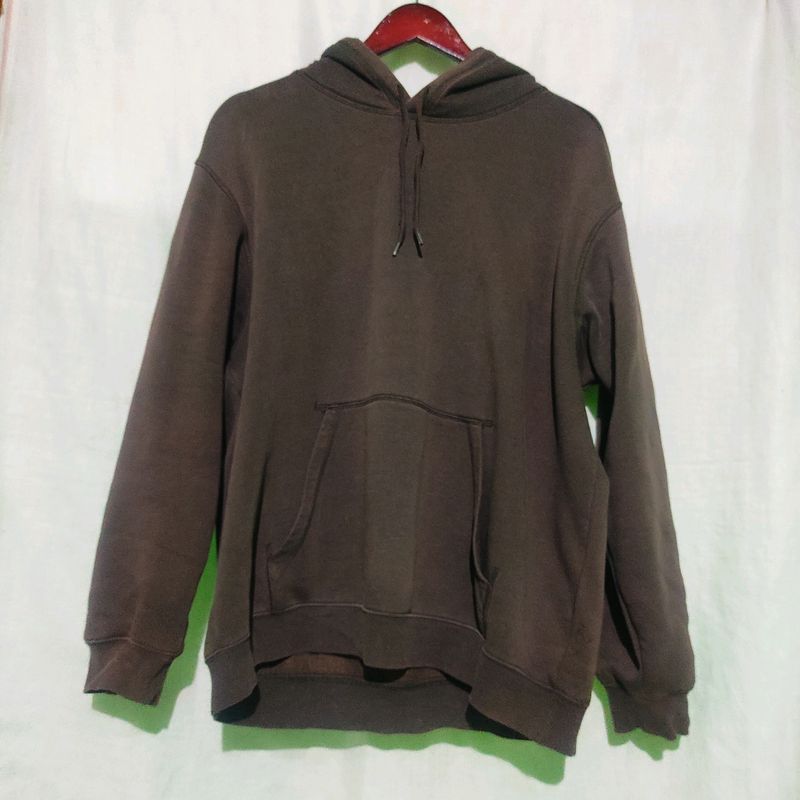 H&amp;M Brown Oversized Hoodie
