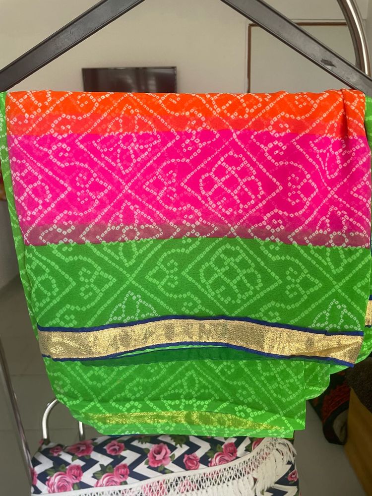 Bandhni Saree