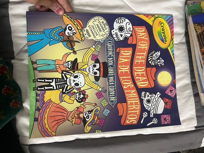 Day of the Dead Coloring Book