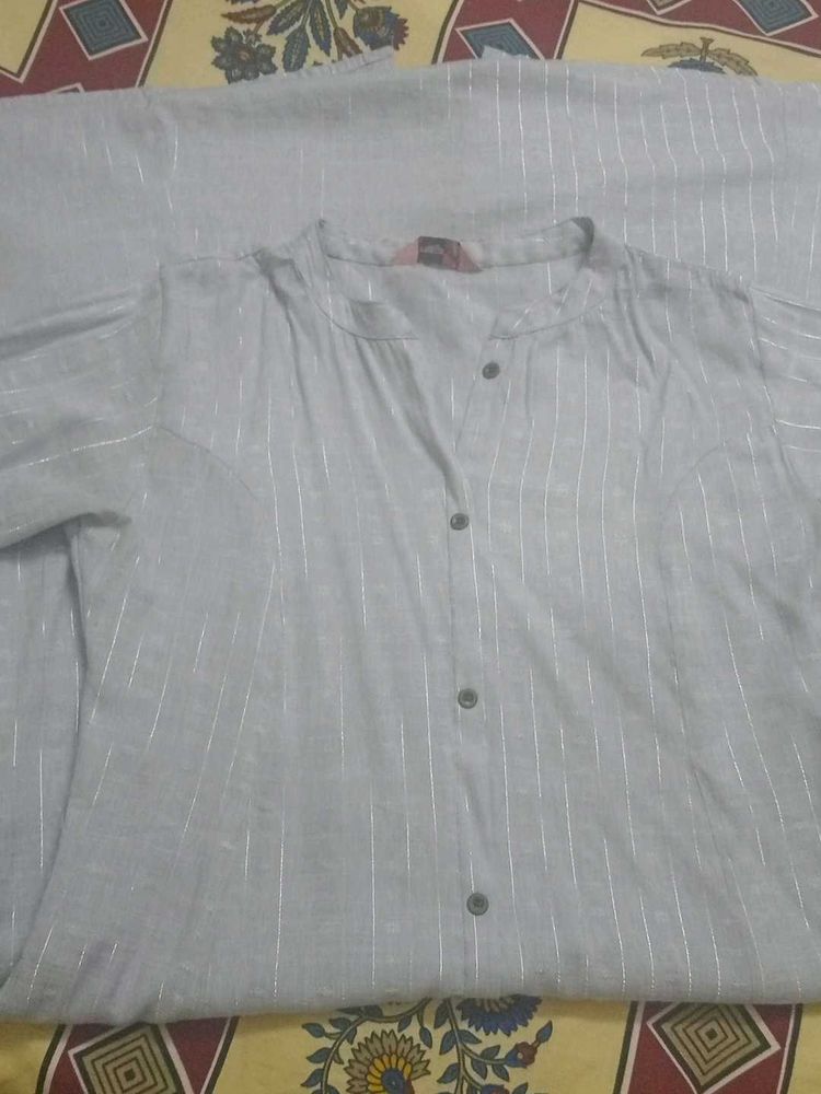 Cotton Collar Kurti - Used One