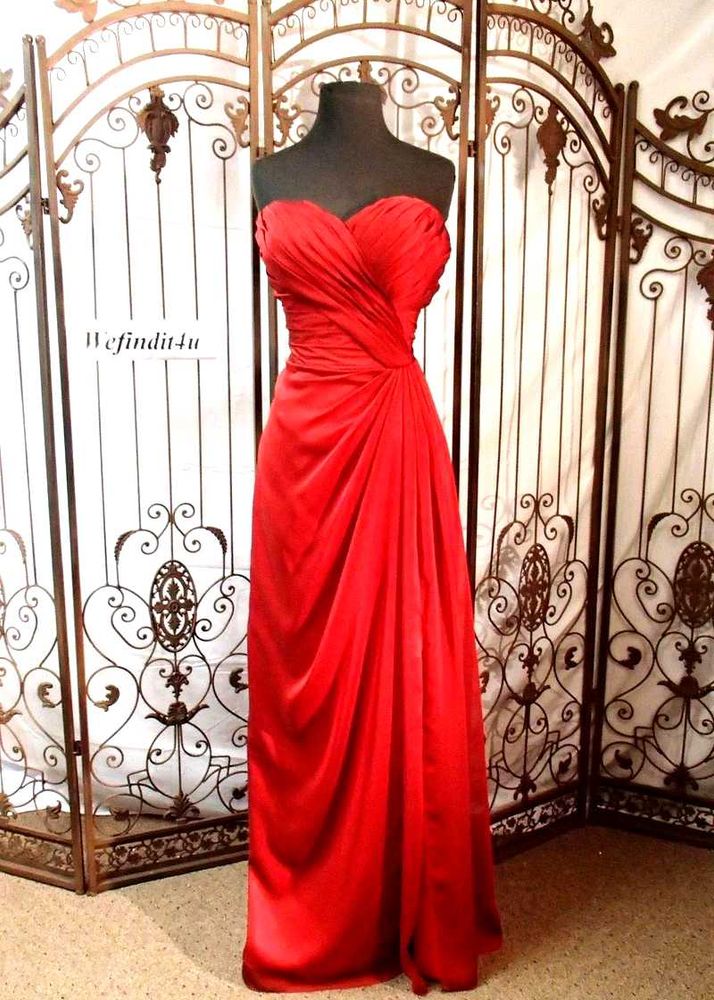 Elegant Red Gown