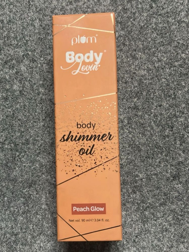 Plum Body Shimmer Oil