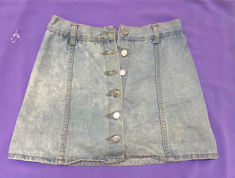 Denim Skirt