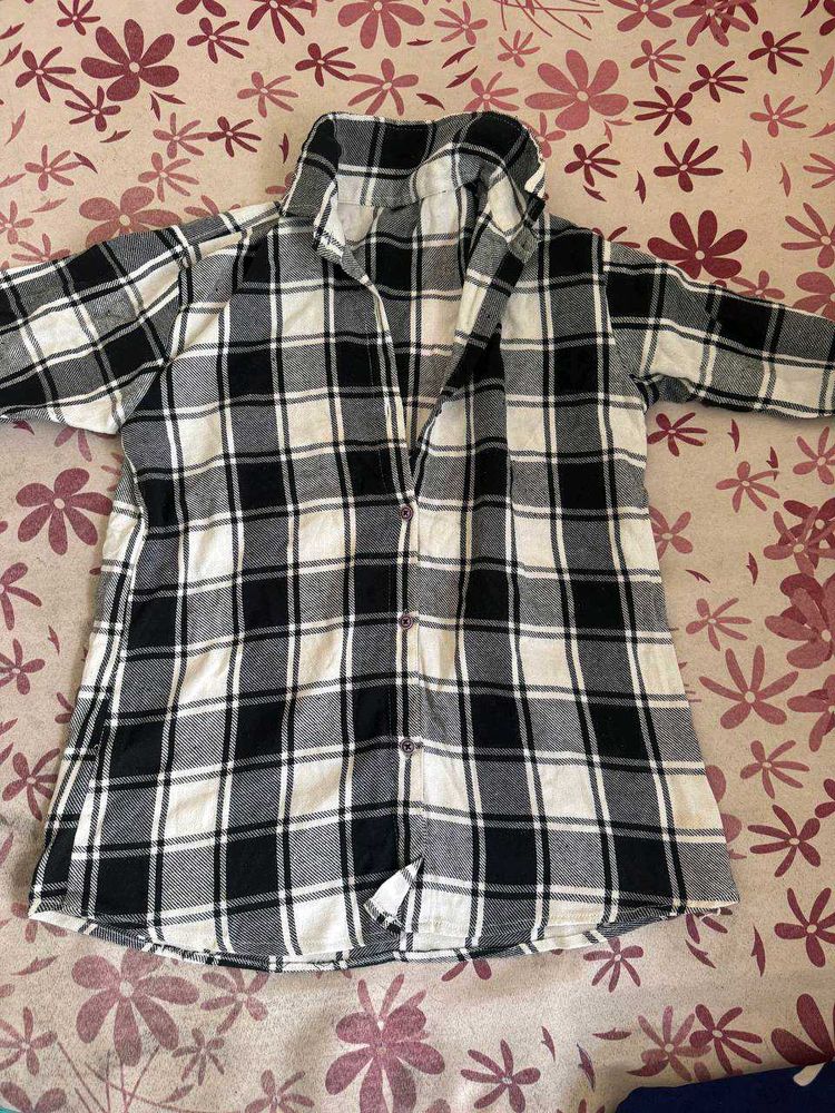 Checkered Flannel Shirt