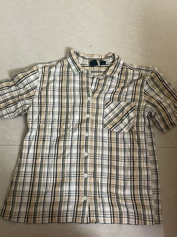 Checked Casual Shirt