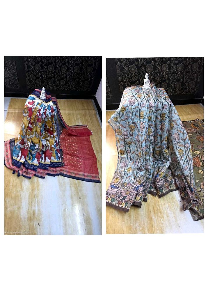 Elegant Office Wear Sarees - Set of Two