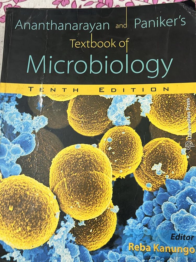 Textbook Of Microbiology By Ananthanarayan