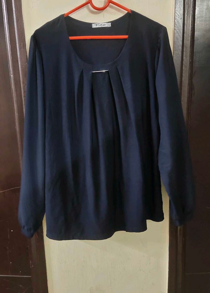 Elegant Blue  Top