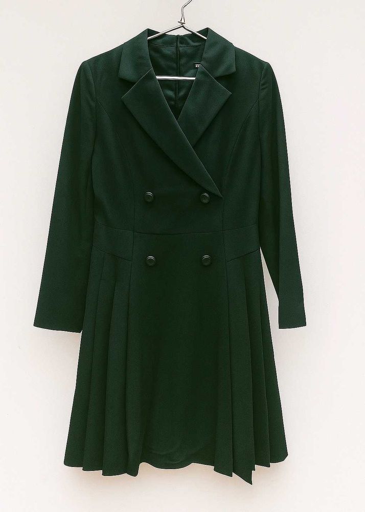 Navy Blue Blazer Dress