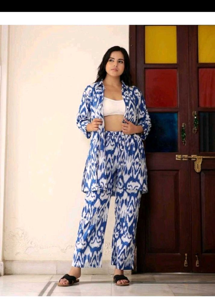 Ikkat Co-ord Set