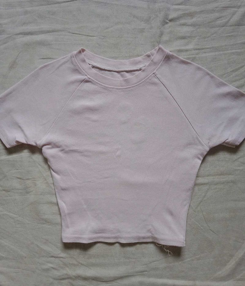 Peach Baby Tee