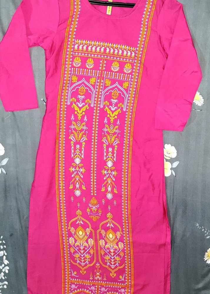 Elegant Pink Kurta