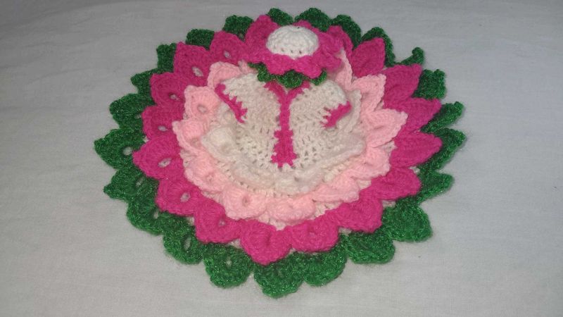 Handmade Crochet lotus wali Dress