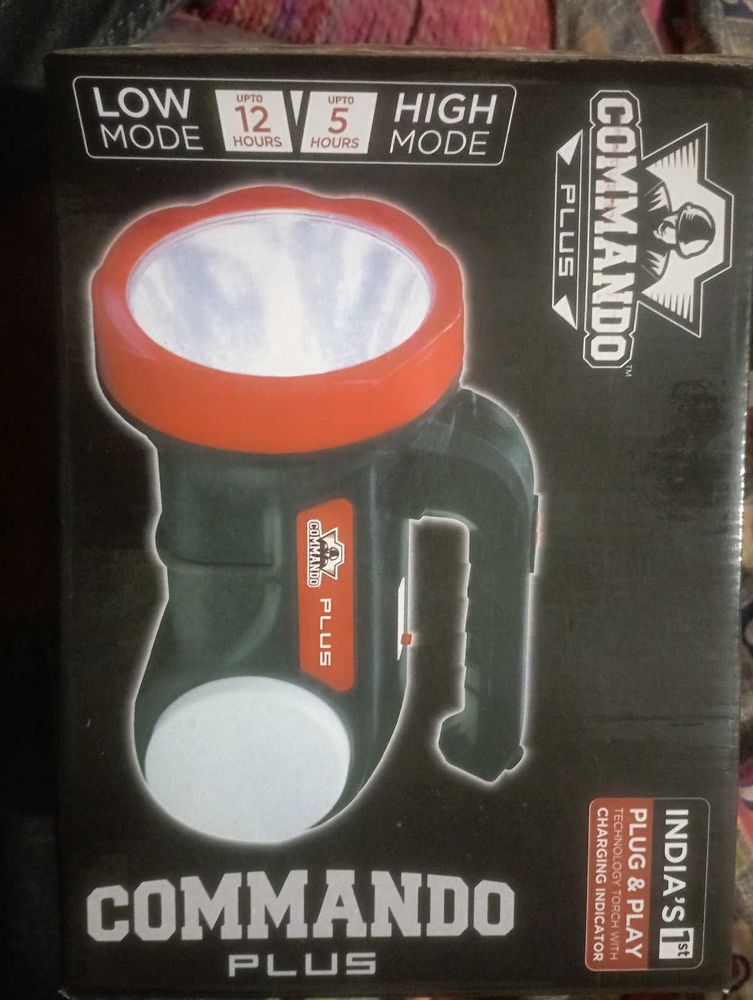 Commando Plus Torch - Powerful and Reliable