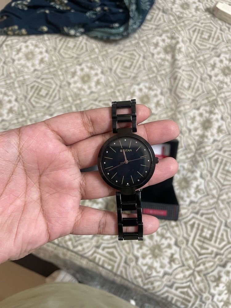Titan Ladies Watch - Black