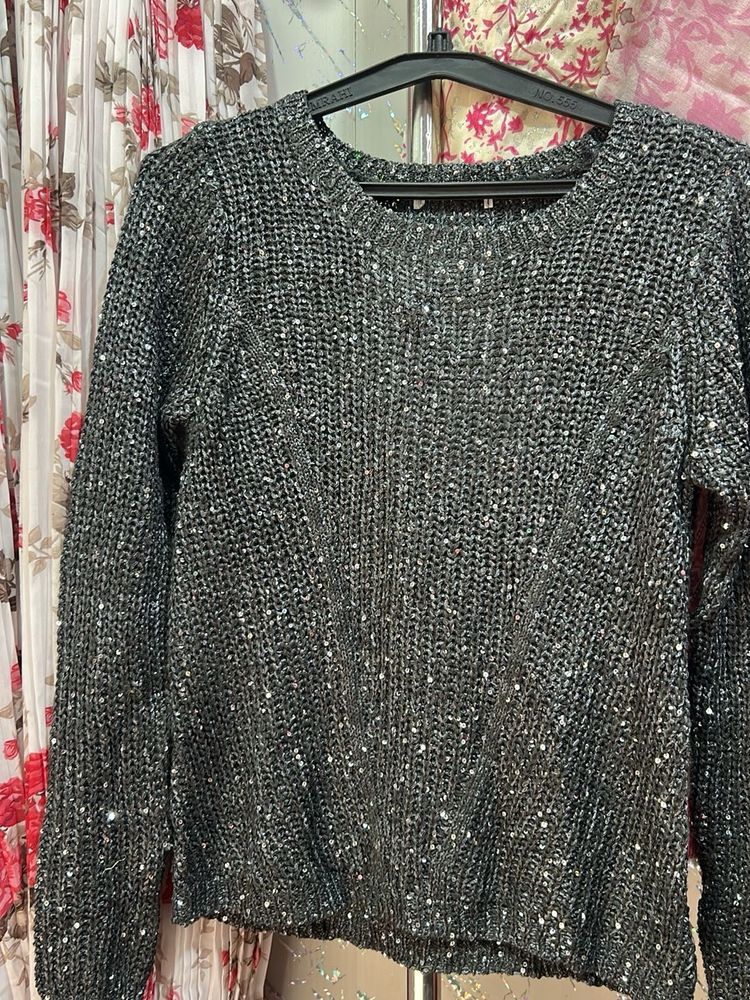 Sparkly Knit Sweater