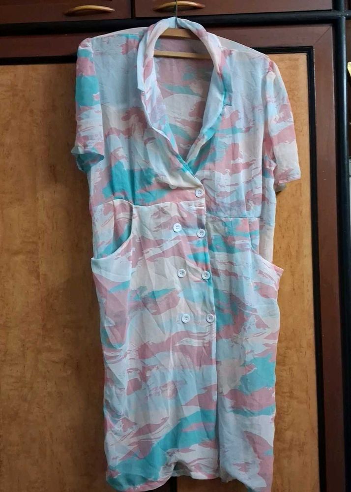 Vintage Style Dress Knee Length