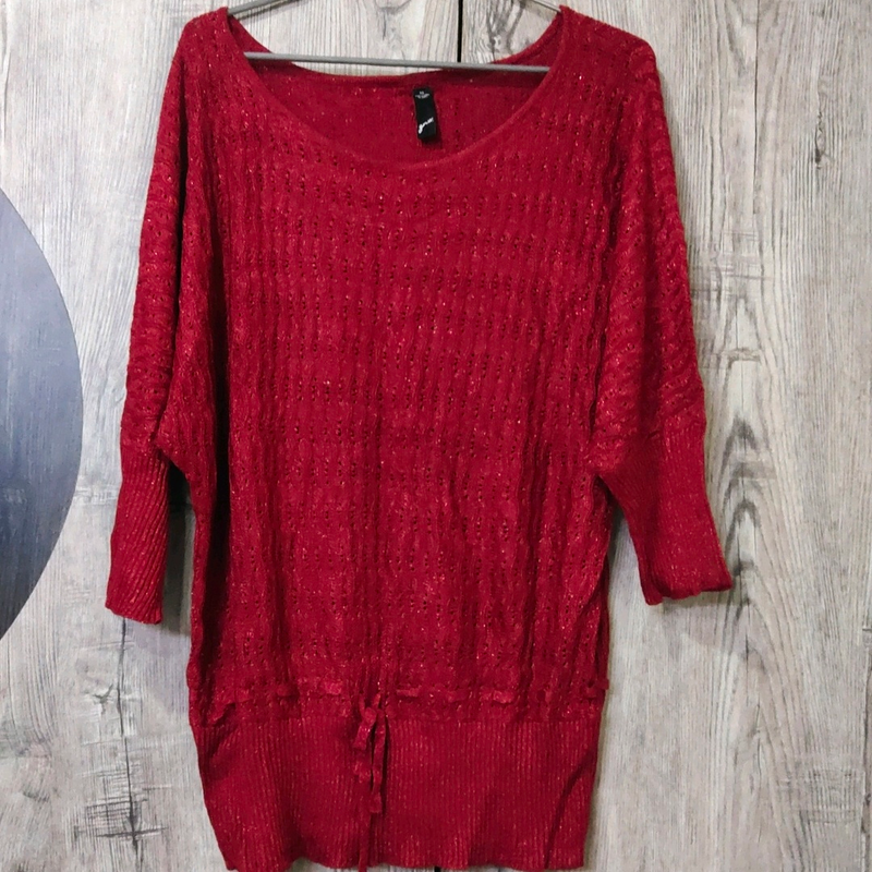 shimmer knitted top