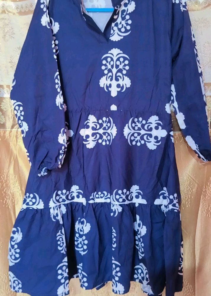 Navy Blue Dress