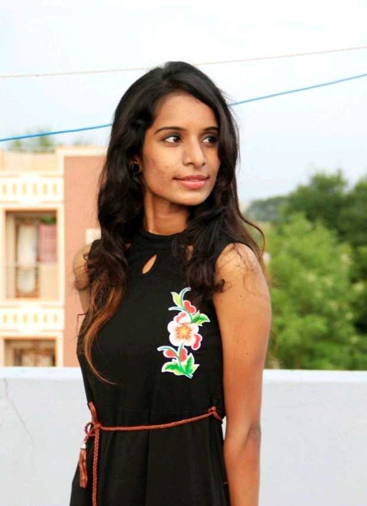 Women Black Gown ( Used Dress )