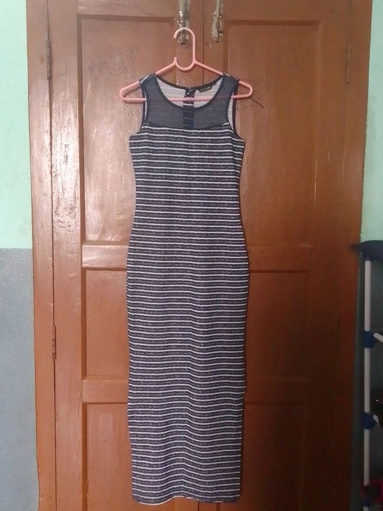 New Bodycon Dress Ankle Length Fit Xs-M