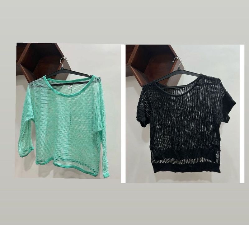 2 Crochet Tops - Stylish &amp; Trendy