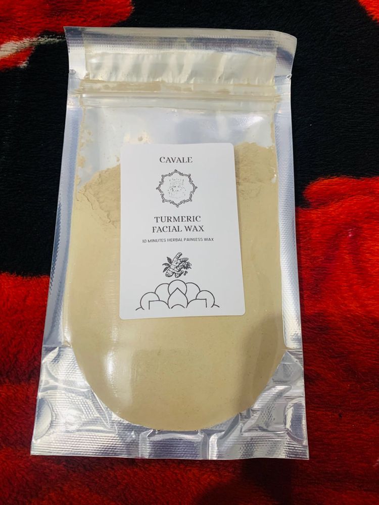 Cavale Turmeric Facial Wax