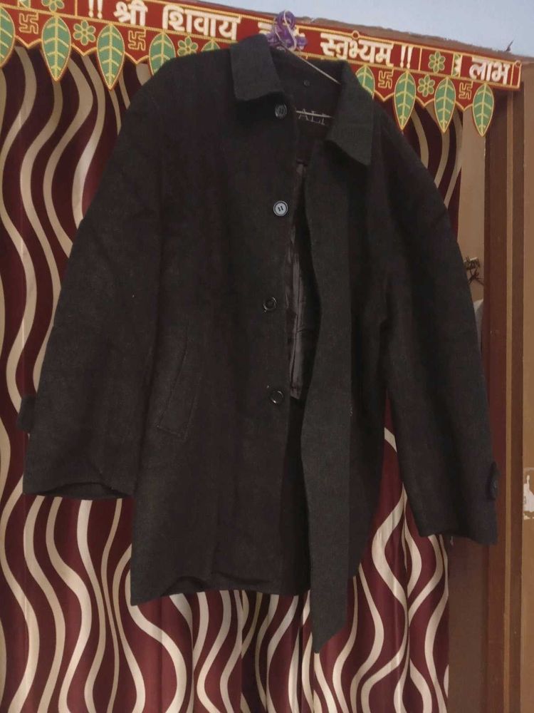 LONG COAT WITH HALF JACKET