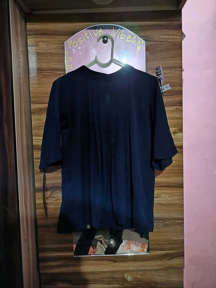 Navy Blue Top