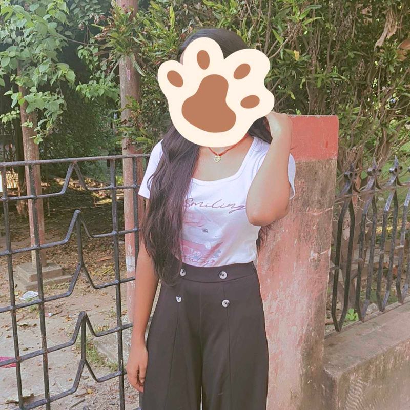 ✨🌸Cute korean Fitted Crop Top 🌸✨