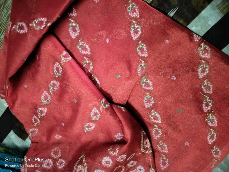 Beutiful Red Saree