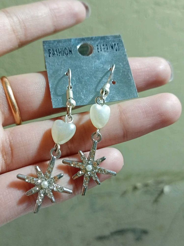 Star &amp; Heart Earrings