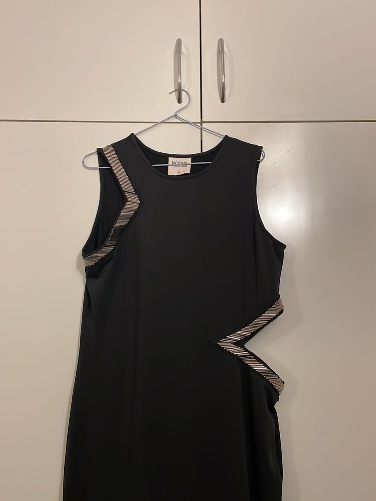 Black Party Wear One Piece Gown 💞 Bust 38