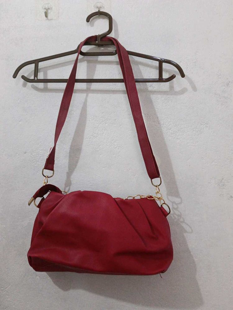 cherry Red Handbag