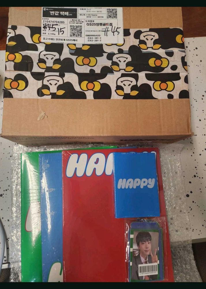 Bts Jin Solo Album Happy