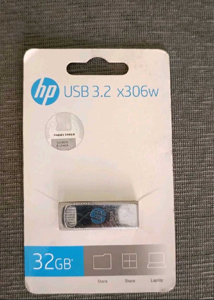 Seal Pack HP 32GB USB 3.2 Pendrive