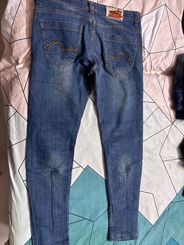 Stylish Blue Denim Jeans