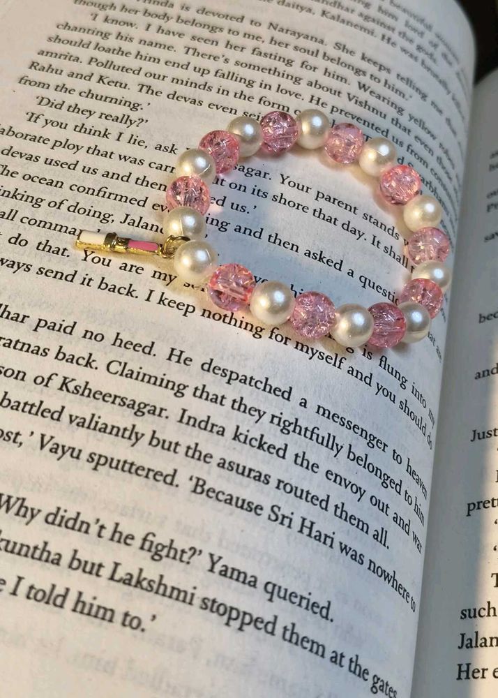 Pink Pearl Bracelet