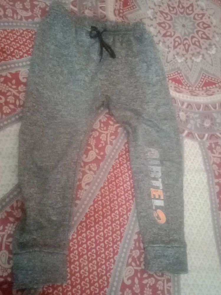 Boys Grey Airtel Joggers