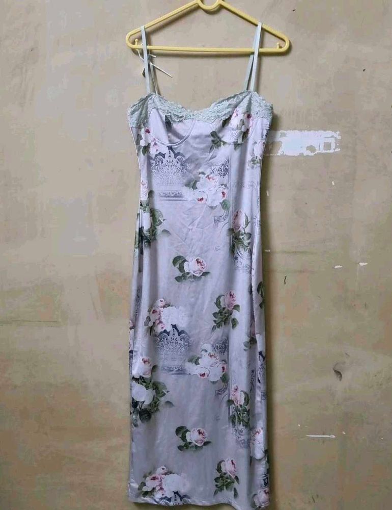 Floral Midi Bodycon Dress