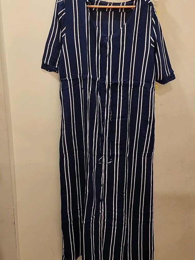 Striped Maxi Dress