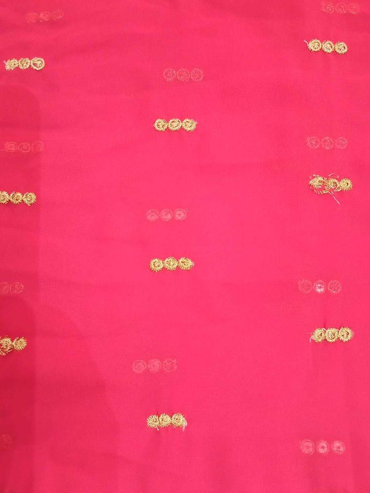 Pink Embroidered New Fabric