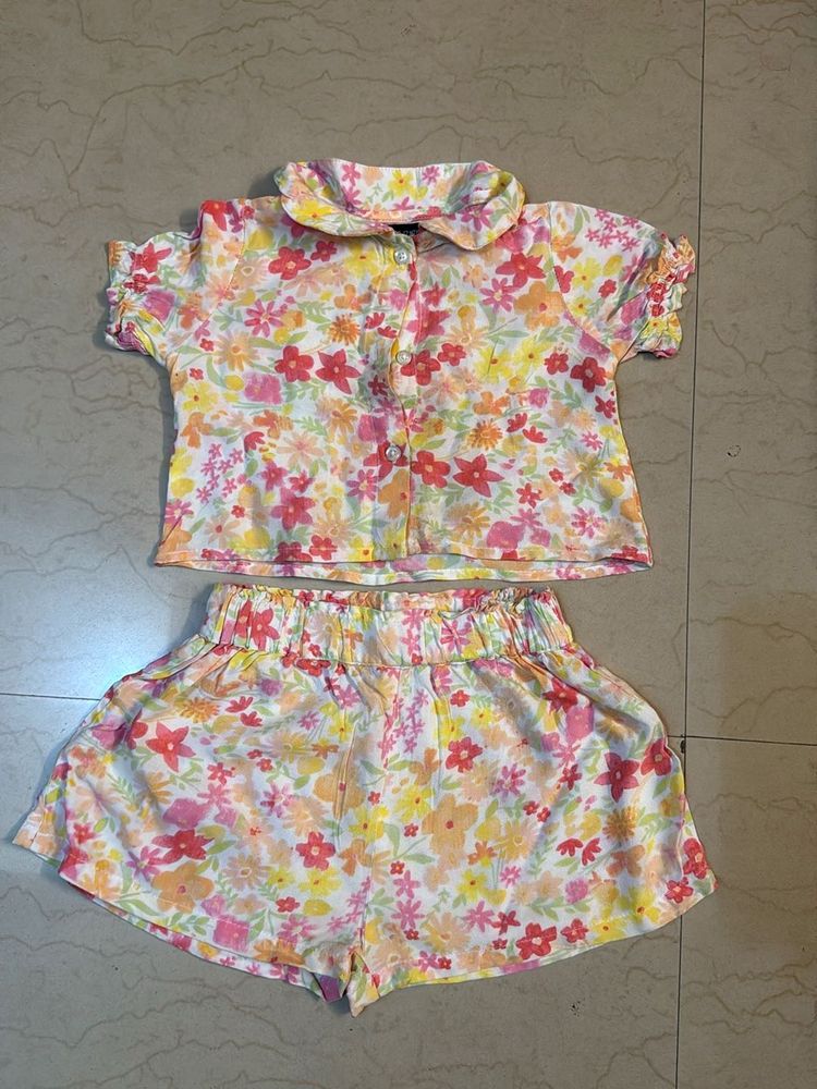 Floral Two-Piece Set