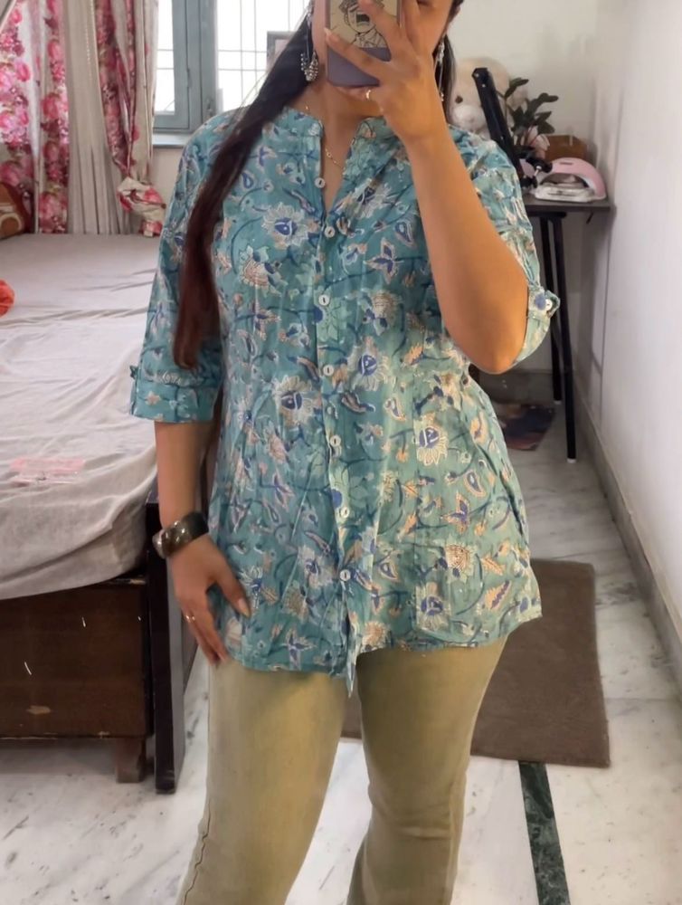 Floral Print Top