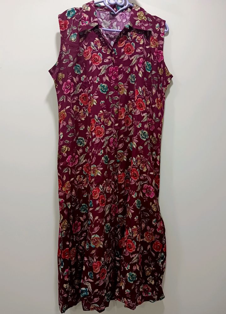 Flower Print Kurti