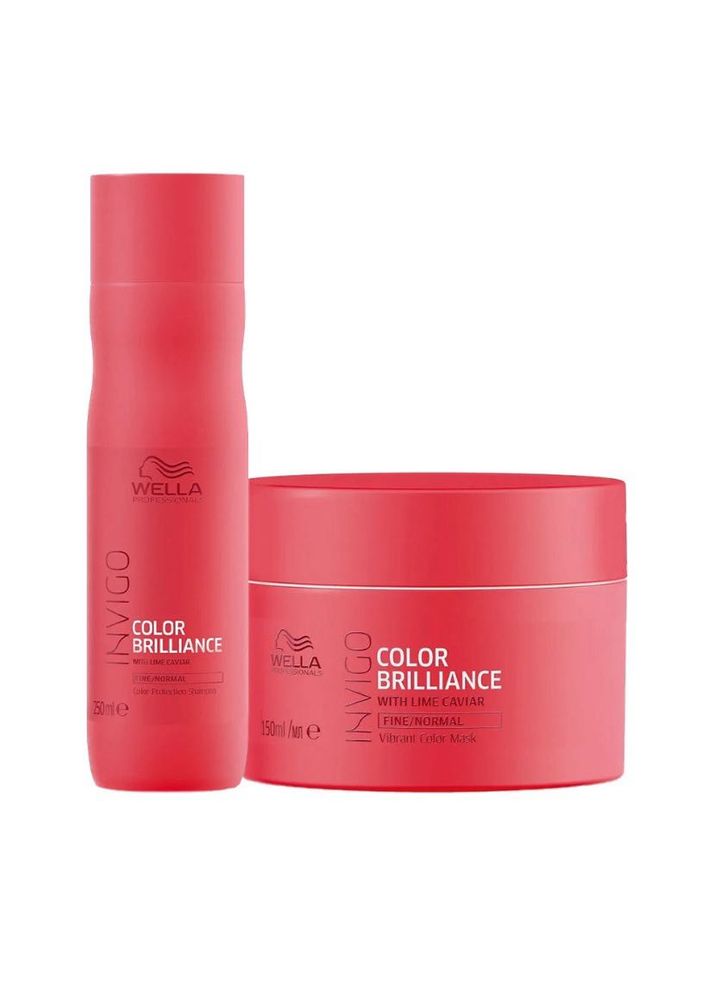 Wella Color Brilliance Shampoo And Mask